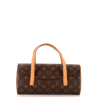 Louis Vuitton Sonatine Handbag Monogram Canvas