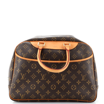 Louis Vuitton Deauville Handbag Monogram Canvas
