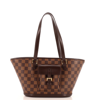 Louis Vuitton Manosque Handbag Damier PM