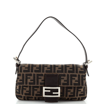 Fendi Baguette Bag Zucca Canvas