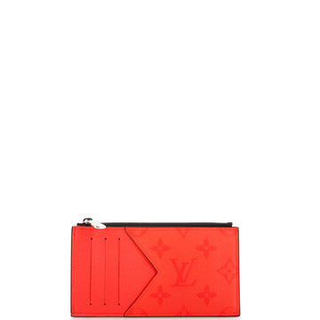 Louis Vuitton Coin Card Holder Monogram Taigarama