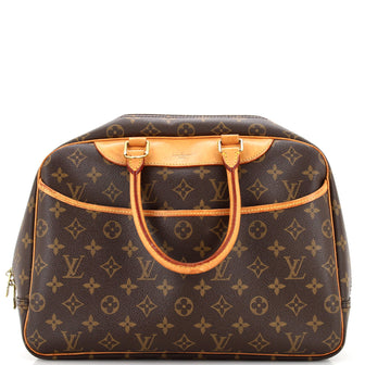 Louis Vuitton Deauville Handbag Monogram Canvas