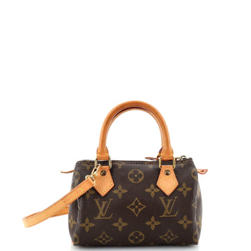 Louis Vuitton Speedy Mini HL Handbag Monogram Canvas