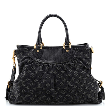 Louis Vuitton Neo Cabby Handbag Denim GM