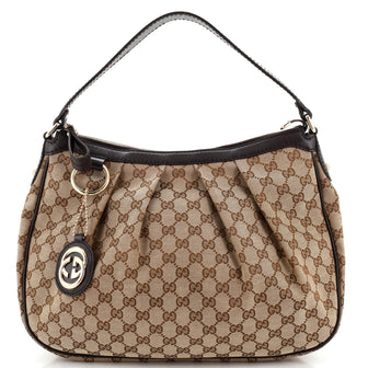 Gucci Sukey Hobo GG Canvas Medium