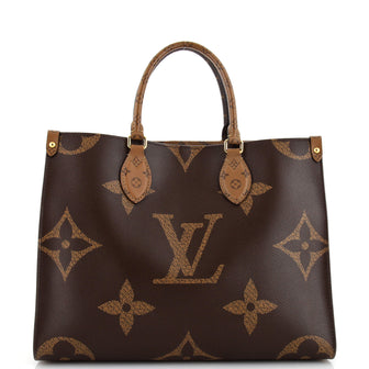 Louis Vuitton OnTheGo Tote Reverse Monogram Giant MM