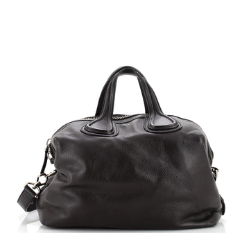 Givenchy Nightingale Satchel Glazed Leather Medium