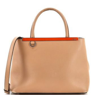 Fendi 2Jours Bag Leather Petite