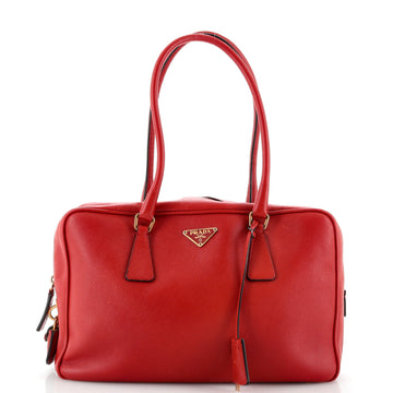 Prada Bauletto Bag Saffiano Leather Medium