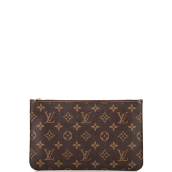 Louis Vuitton Neverfull Pochette Monogram Canvas Large