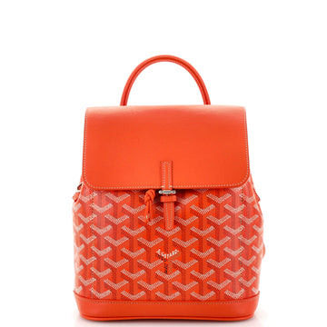 Goyard Alpin Backpack Coated Canvas Mini