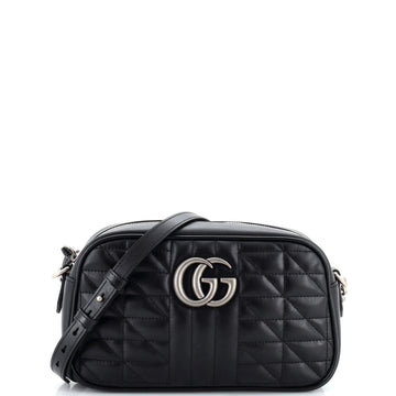 Gucci GG Marmont Shoulder Bag Mixed Matelasse Leather Small
