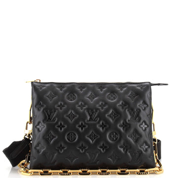 Louis Vuitton Coussin Bag Monogram Embossed Lambskin PM