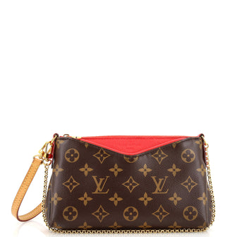 Louis Vuitton Pallas Clutch Monogram Canvas