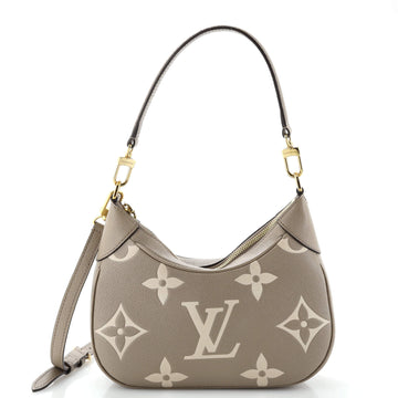 Louis Vuitton Bagatelle NM Handbag Bicolor Monogram Empreinte Giant
