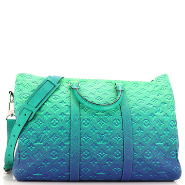 Louis Vuitton Keepall Tote Limited Edition Illusion Monogram Taurillon Leather