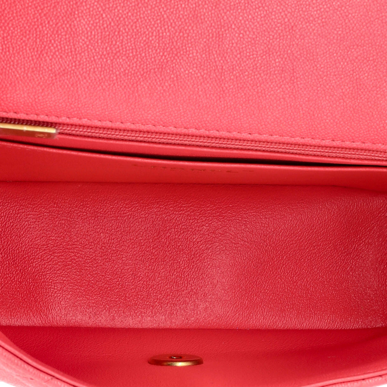 Chanel Classic Single Flap Top Handle Bag Quilted Caviar Mini Pink 2670371