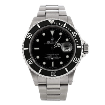 Rolex Oyster Perpetual Submariner Date Automatic Watch Stainless Steel 40