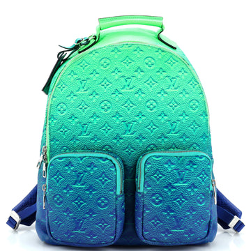 Louis Vuitton Multipocket Backpack Limited Edition Illusion Monogram Taurillon Leather