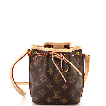 Louis Vuitton Noe Handbag Monogram Canvas Nano