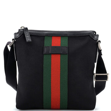 Gucci Web Messenger Bag Techno Canvas Small