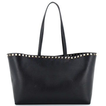 Valentino Garavani Rockstud Shopper Tote Leather Medium