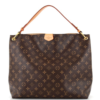 Louis Vuitton Graceful Handbag Monogram Canvas MM