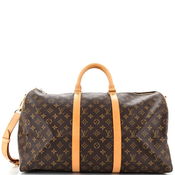 Louis Vuitton Keepall Bandouliere Bag Monogram Canvas 50