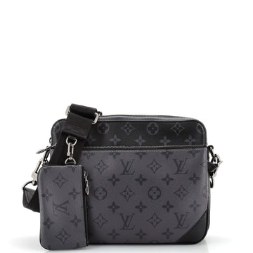 Louis Vuitton Trio Messenger Bag Reverse Monogram Eclipse Canvas