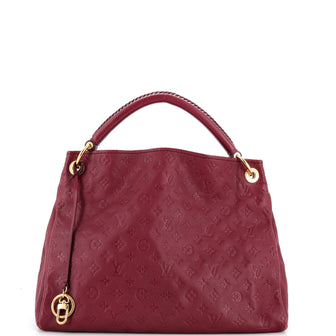 Louis Vuitton Artsy Handbag Monogram Empreinte Leather MM