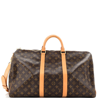 Louis Vuitton Keepall Bandouliere Bag Monogram Canvas 50