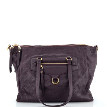 Louis Vuitton Lumineuse Handbag Monogram Empreinte Leather PM