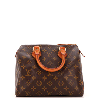 Louis Vuitton Speedy Handbag Monogram Canvas 25