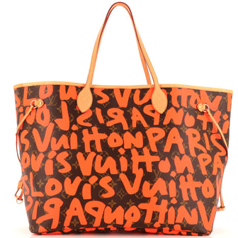 Louis Vuitton Neverfull Tote Limited Edition Monogram Graffiti GM