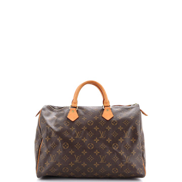 Louis Vuitton Speedy Handbag Monogram Canvas 35