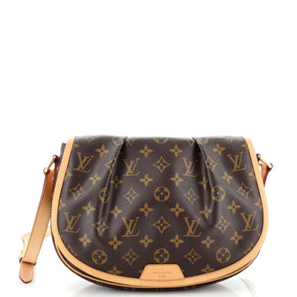 Louis Vuitton Menilmontant Handbag Monogram Canvas PM