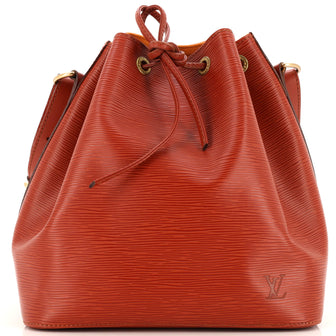 Louis Vuitton Petit Noe Handbag Epi Leather