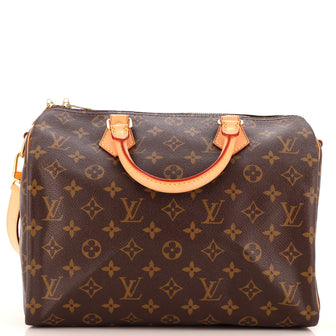 Louis Vuitton Speedy Bandouliere Bag Monogram Canvas 30