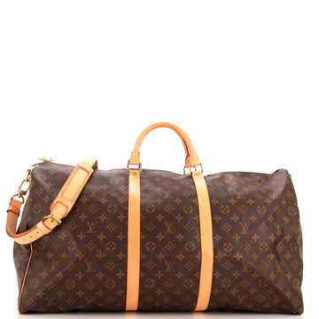 Louis Vuitton Keepall Bandouliere Bag Monogram Canvas 60