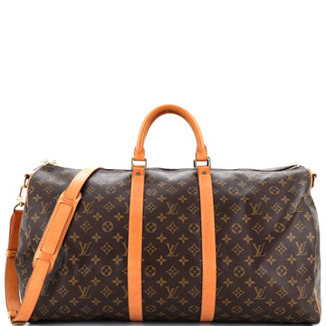 Louis Vuitton Keepall Bandouliere Bag Monogram Canvas 55