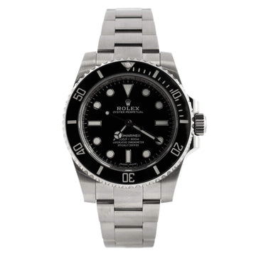 Rolex Oyster Perpetual Submariner Automatic Watch Stainless Steel and Cerachrom 40