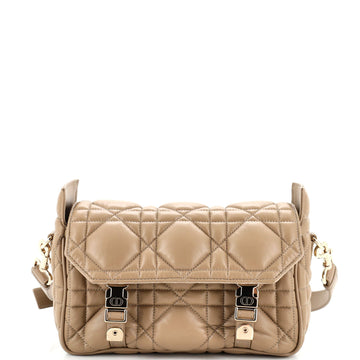 Christian Dior Diorcamp Messenger Bag Padded Macrocannage Quilt Calfskin Small