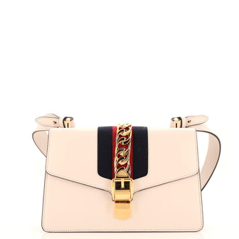 Gucci Sylvie Shoulder Bag Leather Small