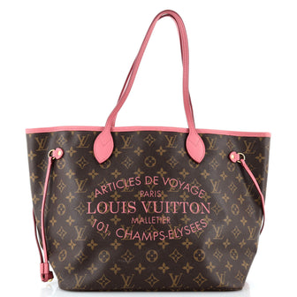 Louis Vuitton Neverfull Tote Limited Edition Ikat Monogram Canvas MM