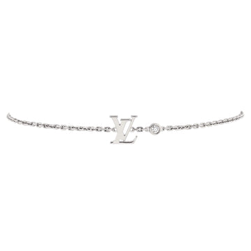 Louis Vuitton Idylle Blossom LV Bracelet 18K White Gold with Diamond