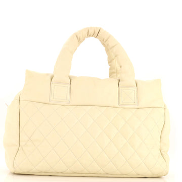 Chanel Coco Cocoon Boston Bag Quilted Caviar Large