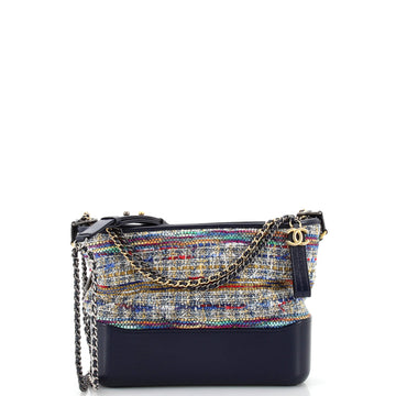Chanel Gabrielle Hobo Quilted Tweed and Calfskin Medium
