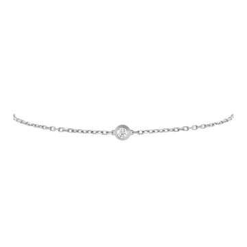 Cartier D'Amour Bracelet 18K White Gold and Diamond Small