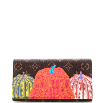 Louis Vuitton Sarah Wallet Yayoi Kusama Pumpkins Monogram Canvas