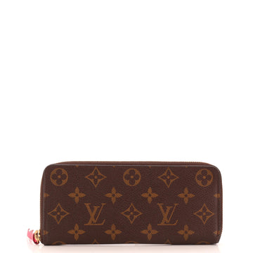 Louis Vuitton Clemence Wallet Monogram Canvas
